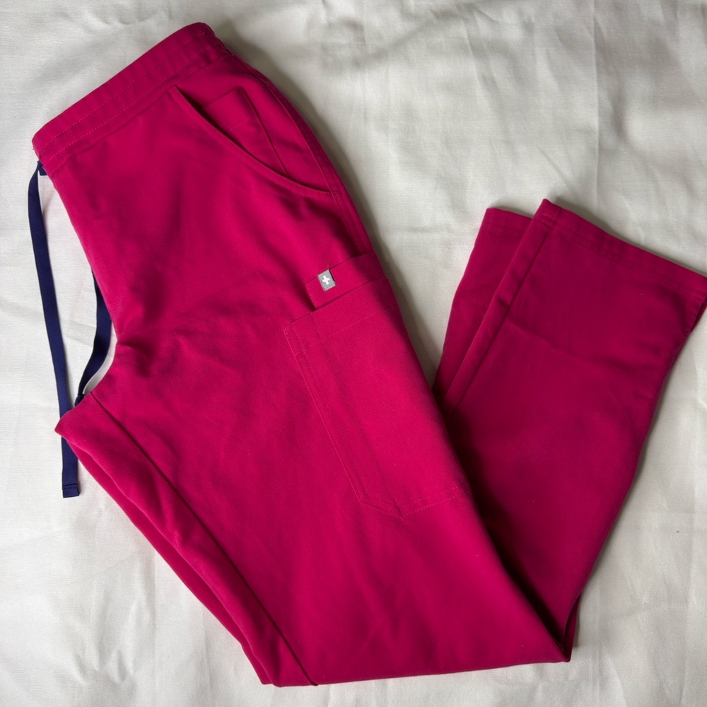 Figs Pink Sweatpants Comfortable Athletic Joggers
